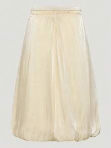 Adidas Originals Women's ORIGINALS LONG SKIRT Casual Skirt LD6439 - Creamy White - View 2