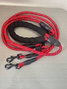 1 Pair 2-Dog Leash Outdoor Dual-Head Triple Dog Chain Suitable For Golden Retriever Shiba Inu Small Medium Large Dogs P-Chain Dog Walking Leash - Multicolor - View 6