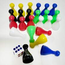 1件綠色格紋蛇梯棋遊戲墊，趣味聚酯纖維長方形地板遊戲布，印有數字方格與彩色蛇梯圖案，適合家庭聚會、遊戲之夜、課堂活動、生日派對、團體遊戲以及男孩女孩骰子遊戲 - 彩色 - 查看 11