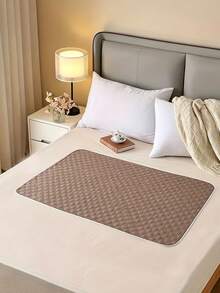 Washable Extra Large One-Piece Care Pad - Multi-Functional Bed Protection Pad, 4-Layer Reusable Waterproof Incontinence Pad, Large Size Mattress Protector, Leak-Proof Sofa Pad, Elderly Care And Women's Menstrual Pad, RV Camping Pad; Multiple Sizes And Colors Available; Suitable For Women, Elderly And Pets Washable Waterproof Bed Pad. - Multicolor - View 2