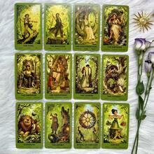 Mazo de Tarot Sunwoven Forest, 78 cartas, hermoso tema de naturaleza, colección de arte, apto para principiantes, con guía de papel en 4 idiomas (EN/RU/ES/FR), regalo de estilo de vida estético - Multicolor - Ver 7