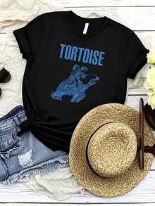 Women T-Shirts - 黑色 - 查看 1