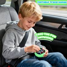 4-In-1 Tic-Tac-Toe Electric Handheld Game With Memory & Speed Modes, Perfect For Family Parties, Travel & Kids' Educational Play - Multicolor - View 10