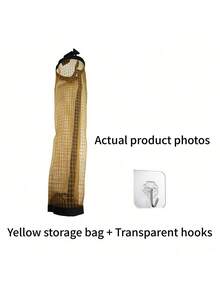 1pc Plastic Bag Storage Rack, Suitable For Kitchen, Behind Door Storage, Kitchen Organization, Kitchen Essentials, Kitchen Accessories, Bathroom Accessories, Home Kitchen Tools, Kitchen Decor - Multicolor - View 15