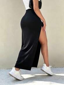 Women Skirts - Black - View 2