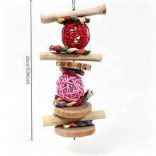 1pc Rabbit Hanging Chewing Tool, Available In Various Colors, Perfect For Rabbits To Grind Their Teeth And Chew On Daily, And Can Also Be Used As A Cage Decoration - View 6