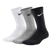 NIKE Unisex Versatile Comfortable Lightweight Mid-Calf Training Sports Socks (3 Pairs) SX4704-901 - Crew Socks - View 6