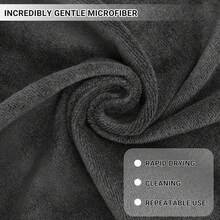 Face Towel Set (6/12 Pieces), Highly Absorbent Soft Microfiber Face Towels, Multi-Purpose Face And Hand Towels, Suitable For Bathroom, Hotel, Spa And Gym, Size: 12x12 Inches/12x24 Inches, Multiple Colors Available - Multicolor - View 2