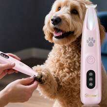 TOUCHBeauty Pet Micro Trimmer, Multi-Function Rechargeable Wireless Pet Grooming Clipper With LED Light, 500mAh Battery, Ultra Quiet Below 35dB, Up To 90 Minutes Runtime, Suitable For Small Dogs And Cats' Paws, Eyes, Ears, Face, And Butt - View 8