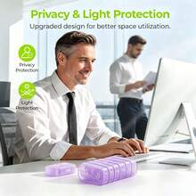 Portable Weekly Pill Organizer 7 Day AM & PM, Detachable Mini Pill Box, Travel Waterproof Vitamin Case, Compact Supplement Medication Storage Container For Outdoor Trip Office - AM PM Pill Organizer - View 3