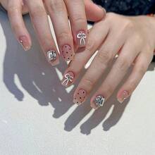 6-Grid Combination Nail Art Rhinestone Set, Luxury Sparkling 3D Crystal Mixed Sizes Nail Decor, Suitable For Nail Art Design And Decoration - Multicolor - View 8