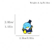 1pc Cute Cartoon Sanrio Brooch Pin, Halloween & Christmas Metal Badge, Hello Kitty Brooch, Soft & Sweet Cat Alloy Bag Accessory Pin - Multicolor - View 7