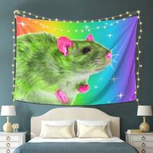 1-Piece Minimalist Design Tapestry – Aesthetic Style – Bedroom Decor – Suitable For Various Holidays – Perfect Gift – Wall Decor For Living Room, Bedroom, Office, Or Home - Multicolor - View 3