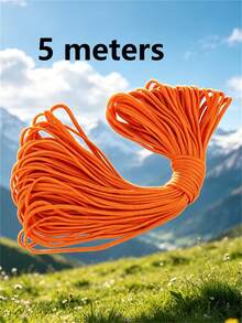 Cuerda de rescate multiusos para exteriores con núcleo de 7 hilos, camuflaje multicolor, 5/10/50/100m/pieza, cuerda de escalada, línea de vida de emergencia para tienda de campaña, cuerda de tracción de paracaídas, cuerda para tejer pulseras, cuerda colgante, camping, picnic, tendedero, cuerda para mascotas, cuerda DIY duradera - Paracord - Ver 66