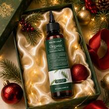 1 Bottle 120ml Organic Rosemary Hair Oil, Infused With Rosemary Extract And Multiple Plant Oil Ingredients, Lightweight And Easy To Apply, Non-Greasy And Non-Sticky, Suitable For Dry, Frizzy, Curly, Wavy, Straight And Chemically Treated Hair Daily Care, Helps Nourish Scalp And Hair Strands, Improves Dry And Messy Appearance, Enhances Softness, Smoothness And Natural Shine - Organic Rosemary Hair Oil - View 7