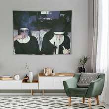 Nuns Smoking  Banner Flag Wall Art Hanging,For Decorate Clubs Concerts Bars University Dormitories Living Rooms Bedrooms Decor Tapestry Parties,Gift - 樣式 1 - 查看 1