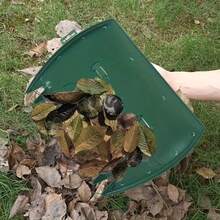 Thickened Outdoor Leaf Rake Plastic Garden Rake For Collecting Fallen Leaves, Garden Leaf Rake, Garbage Cleanup Tool - A - View 8