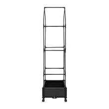 YUNRUX Planter With Trellis, Planter With Wheels, Garden Planter With Trellis - B - 查看 8