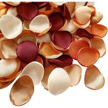 1000/500/200/100 peças Pétalas de Rosa de Seda Artificial, Decoração de Casamento de Outono Laranja Queimado, Pétalas de Rosa de Seda para Decoração de Corredor, Centro de Mesa, Festa de Noiva, Aniversário, Decoração de Halloween, Decoração de Casa de Outono/Ação de Graças e Decoração de Quarto - pétala - Visão 11