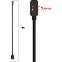 FCV 2 Paquetes Cargadores Magnéticos Compatibles con Band 7 Pro Cargador de Reloj Inteligente de Reemplazo 1m Para Redmi Watch 3 /2 /2 Lite / Smart Band Pro Cable de Carga Rápida,3ft - Ver 7