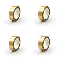 2/4pcs Gold Decorative Tape, Self-Adhesive Craft Tape For Gift Wrapping, High-Quality Texture, Easy To Cut And Tear, Suitable For Gift Packaging, Handmade Cards, Photo Frame Borders, Ceramic Gilding, Creating Elegant And Luxurious Effects, Versatile Decorative Stickers For Handmade Crafts, Wedding Gift Decor, Home Beautification - Single Piece - View 7