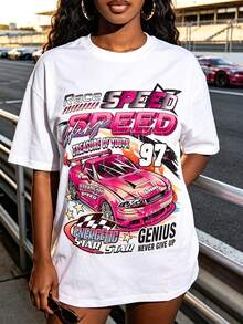 Women T-Shirts - 白色 - 查看 1