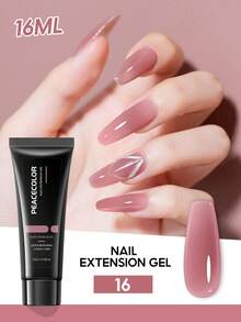 PEACECOLOR 16ml Poly Nail Extension Gel, UV LED Cured Quick Building Builder Gel For Nail Extension & Manicure, Multiple Colors Available, Hard Gel For Beginner Home DIY & Professional Salon Nail Art - Multicolor - View 19