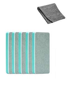 Magic Cleaning Scrub, Commercial Industrial Limescale Cleaning Brush, Household Multi-Functional Double-Sided Powerful Scrubbing Cleaning Tool, Dry And Wet Use Effortless Scrubbing; Widely Applicable To Bathroom Tempered Glass, Makeup Mirror, Shower Tile Gaps, Home Glass Windows, Kitchen Sink, Washbasin, Bathroom Hardware Surfaces - A - View 14