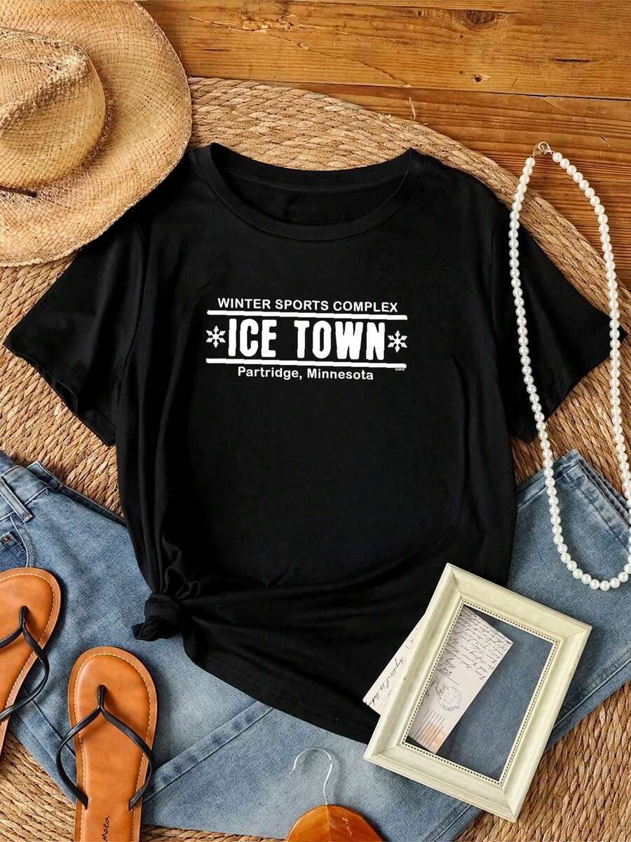 Women T-Shirts - Black - View 1