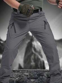 Men Pants - Grey - View 1