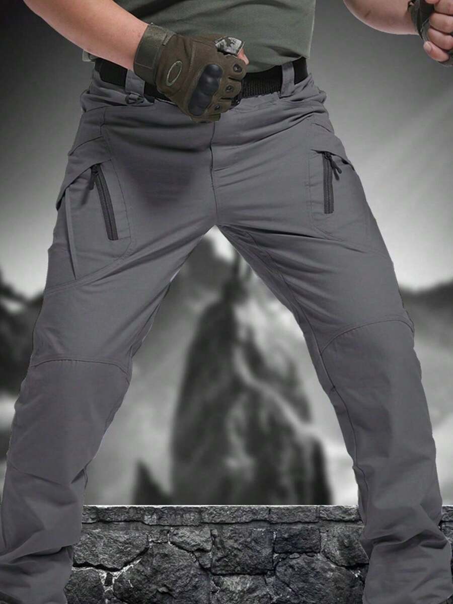 Men Pants - Grey - View 1