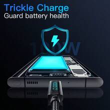 Essager Type C Cable 100W 7A PD Fast Charging Charger USB C With LED Display Cable Data Wire For Laptop Mobile Phone Tablet Nan - Black - View 6