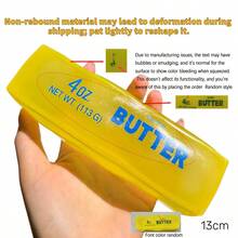 1pc Portable Butter Stick Squishy Toy Slow Rebound Stress Relief Fidget For Travel Office Desk Calm Down Halloween Spooky Ghost Pumpkin Easter Bunny Spring Decor Gift Random Style & Packaging - Multicolor - View 11