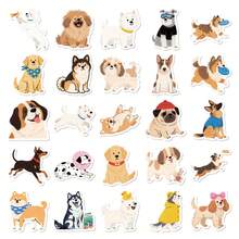 50Pcs Cute Dog Stickers, Cartoon Puppy Waterproof Vinyl Decals, Decor Stickers For Water Bottles, Laptops, Luggage, Teen Back To School Stationery - Multicolor - View 8