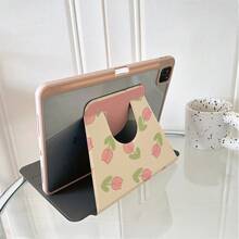 1件 書本式支架保護平板電腦保護殼，相容 A16 2025，相容 Galaxy Tab S9 FE/S8 Plus/S7/S10，相容 OPPO Pad，相容 MatePad，相容 Vivo Pad，相容 Honor Pad，相容 Xiaoxin Pad - 彩色 - 查看 4