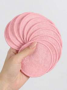 5/10/20pcs Reusable Makeup Remover Pads, Gentle On Skin, Quick Makeup Removal, Suitable For All Skin Types - Pink - View 31
