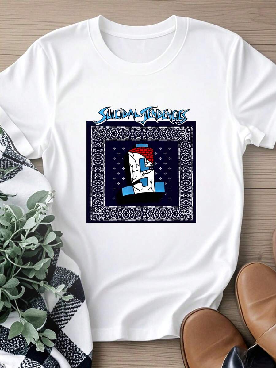Women T-Shirts - 白色 - 查看 1