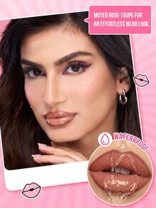 قلم تحديد الشفاه MISSLYN قطعة واحدة، لون طويل الأمد، قوام كريمي، مقاوم للتلطخ، رأس فائق الدقة، تحديد دقيق للشفاه، لمسة نهائية مطفية، للاستخدام اليومي والحفلات وأسلوب Y2K، هدية مكياج - 0.37 - مشاهدة 8