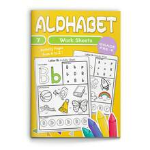 兒童字母手寫練習本，26頁字母描紅、著色與寫作練習活動，早期學習練習書，適合男孩女孩的居家、學校與旅行禮物 - Alphabet Book - 查看 9