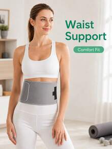 Yoga Waist Support Belt Features Adjustable Hook And Loop Closure And Is Suitable For Yoga, Gym Workouts, Running, And Other Activities. It's Also Suitable For Everyday Wear And Is Suitable For Both Men And Women. - Multicolor - View 4