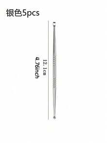 1pc Tonsil Stone Remover, Anti-Slip Design, Ergonomic Handle, Can Remove Tonsil Stones And Earwax, Durable Oral Care Tool, Practical Fashionable Sturdy, Personal Care Product, Portable Cleaner, Stainless Steel Material, Suitable For Home And Travel - Multicolor - View 22