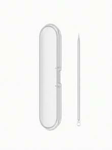 Ultra-Fine Blackhead Needle, Suitable For Normal Skin, Acne Removal Tool, Elegant Design, Beauty Salon Facial Care Tool, Comes With Storage Bag - Multicolor - View 8