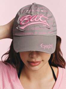 Popjeli 1pc Outdoor Couple Hip Hop Baseball Cap - Multicolor - View 7