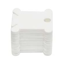 Multi-Quantity Plastic Hard Thread Winding Boards, Cross Stitch Embroidery Thread Winding Cards, Handmade Sewing Embroidery DIY Thread Organization Storage Spools, White Transparent Home Embroidery Thread Classification Storage Accessories - Multiple Styles - View 3