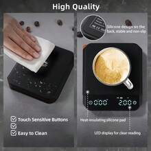 Timbangan Kopi Platform Industri Mini Espresso dengan Pengatur Waktu Otomatis, Dapat Diisi Ulang USB, Layar LED Digital, Bodi Ringkas, Penimbangan Akurat, Peralatan Modern Profesional untuk Barista dan Pecinta Kopi - MultiWarna - View 9