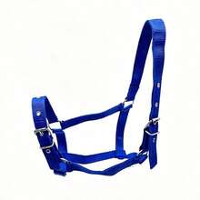 Adjustable Webbing Horse Halter, Anti-Escape Horse Head Collar, Wear-Resistant Anti-Choke Horse Tether Halter, Equestrian Lead Accessory - View 11