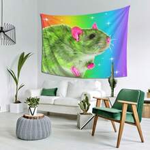 1-Piece Minimalist Design Tapestry – Aesthetic Style – Bedroom Decor – Suitable For Various Holidays – Perfect Gift – Wall Decor For Living Room, Bedroom, Office, Or Home - Multicolor - View 5