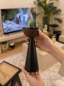 1件/1套 M/L 輕量奢華金屬香爐，中東阿拉伯風格香爐，可用作香氛擴香器、香爐，適用於居家裝飾、臥室、客廳（作為中心裝飾品）、辦公室、瑜伽工作室和派對，營造優雅氛圍 - 彩色 - 查看 3