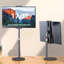 Adjustable Height Portable Monitor Stand, 24-47cm Height Desktop Monitor Stand, Suitable For 4.7-17.3 Inch Phones, Tablets, Portable Monitors, Multi-Device Desktop Support Stand - Multicolor - View 5
