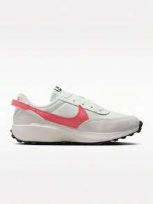 Women's Nike Waffle Debut Low-Top Athletic Casual Shoes DH9523-108 - Baby Pink - View 2